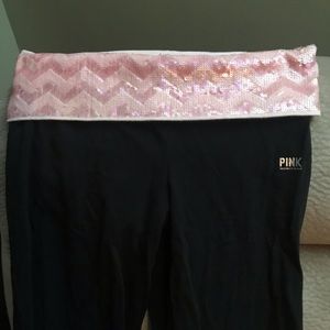 Boot cut Pink yoga pants